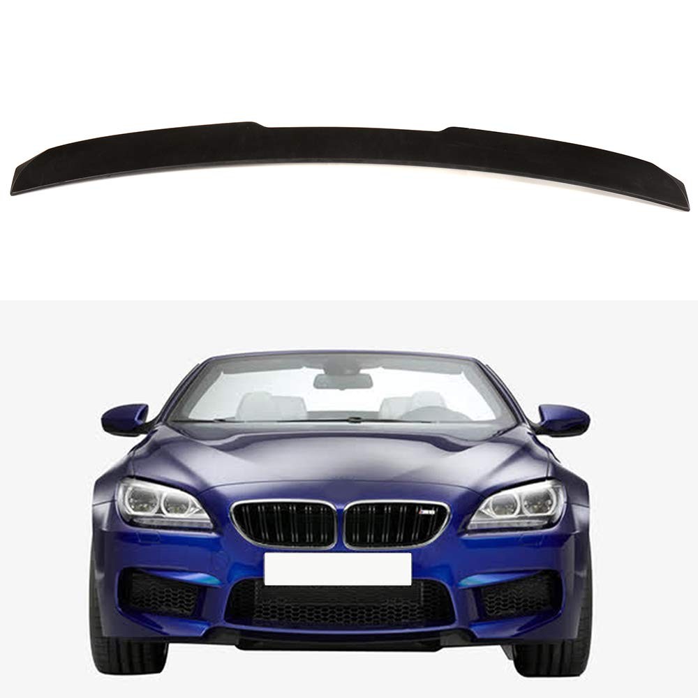 BMW M5 2006-2010 535i 2008-2010 Rear Window Roof Spoiler Wing ABS Matte Black