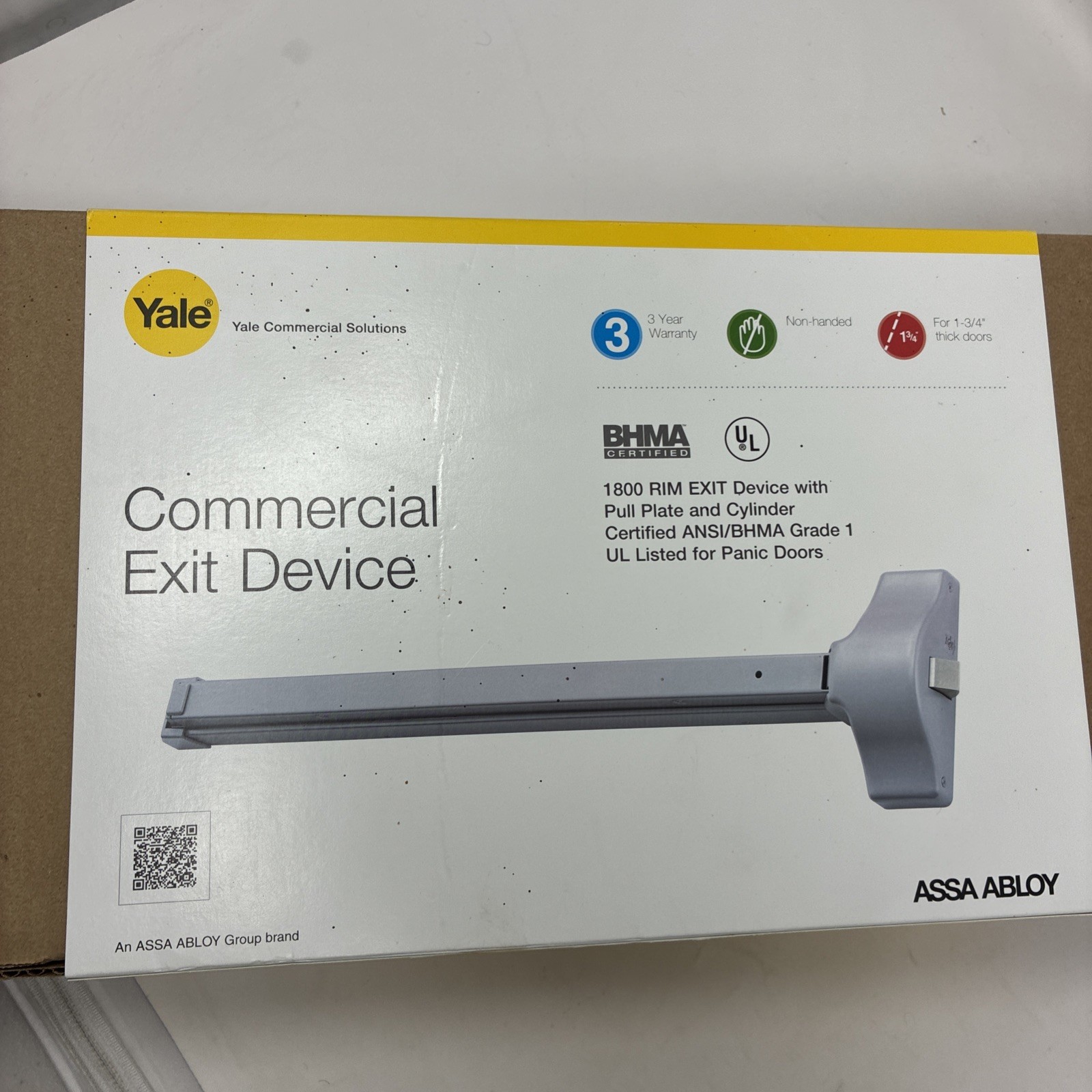 Yale 1800-36 x 689 1800 Rim Exit Device
