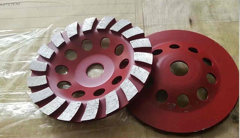 6″ Coarse Grinding Diamond Turbo Cup Wheel Cement Sandstone wet polisher grinder