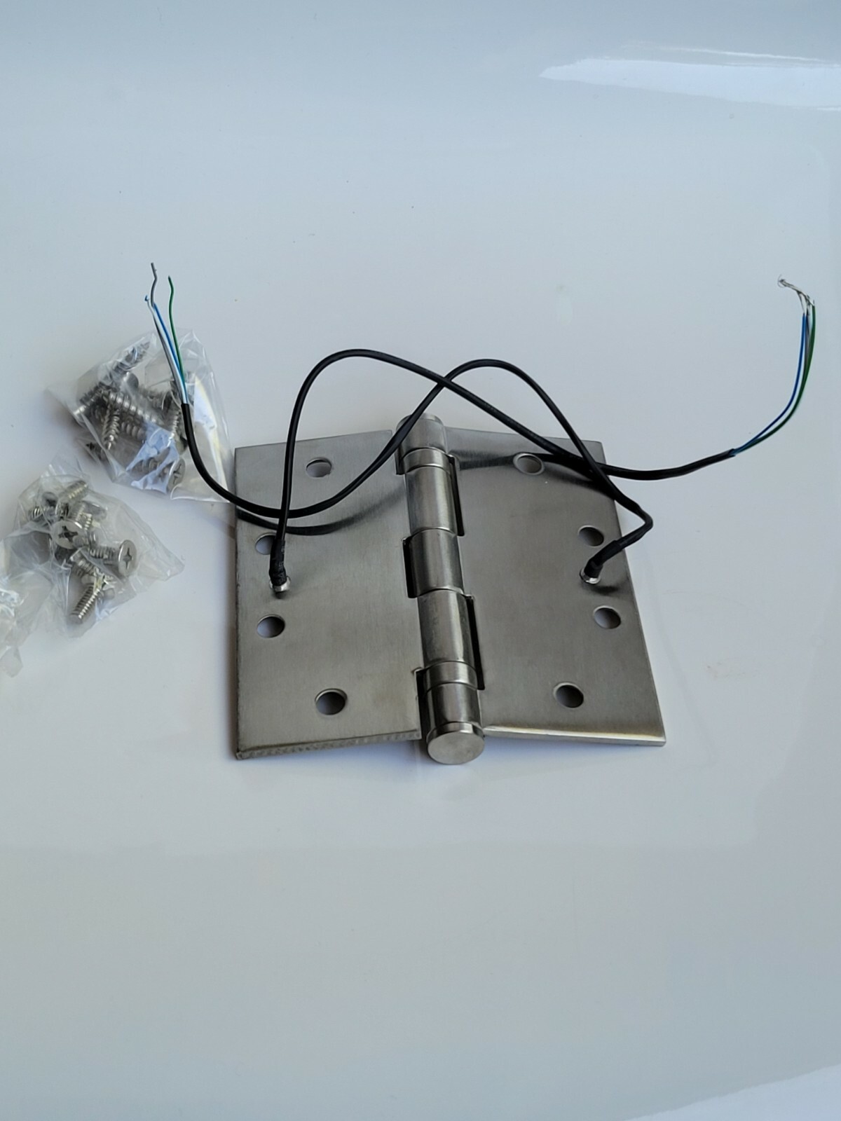 PHS 4 WIRE STAINLESS STEEL ELECTRIFIED HINGE 4.5″ * 4.5″. (UL LISTED)
