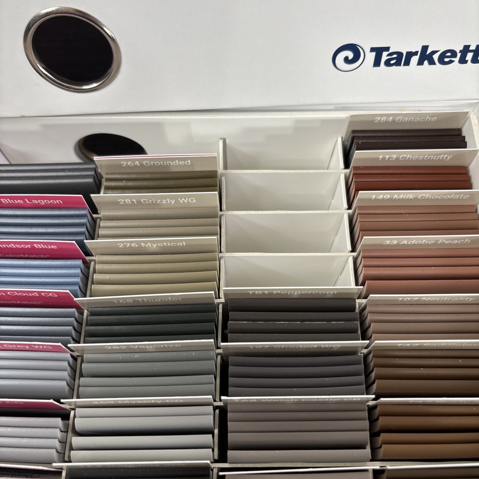 Tarkett ColorMatch Neutrals Rubber Wall Base Colormatch Sample Samples Set