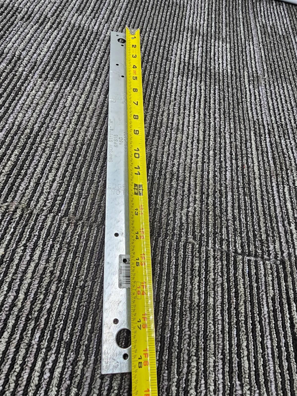(QTY 4) Simpson Strong-Tie RPS18 16 Gauge Repair Strap ESR-2523 Galvanized