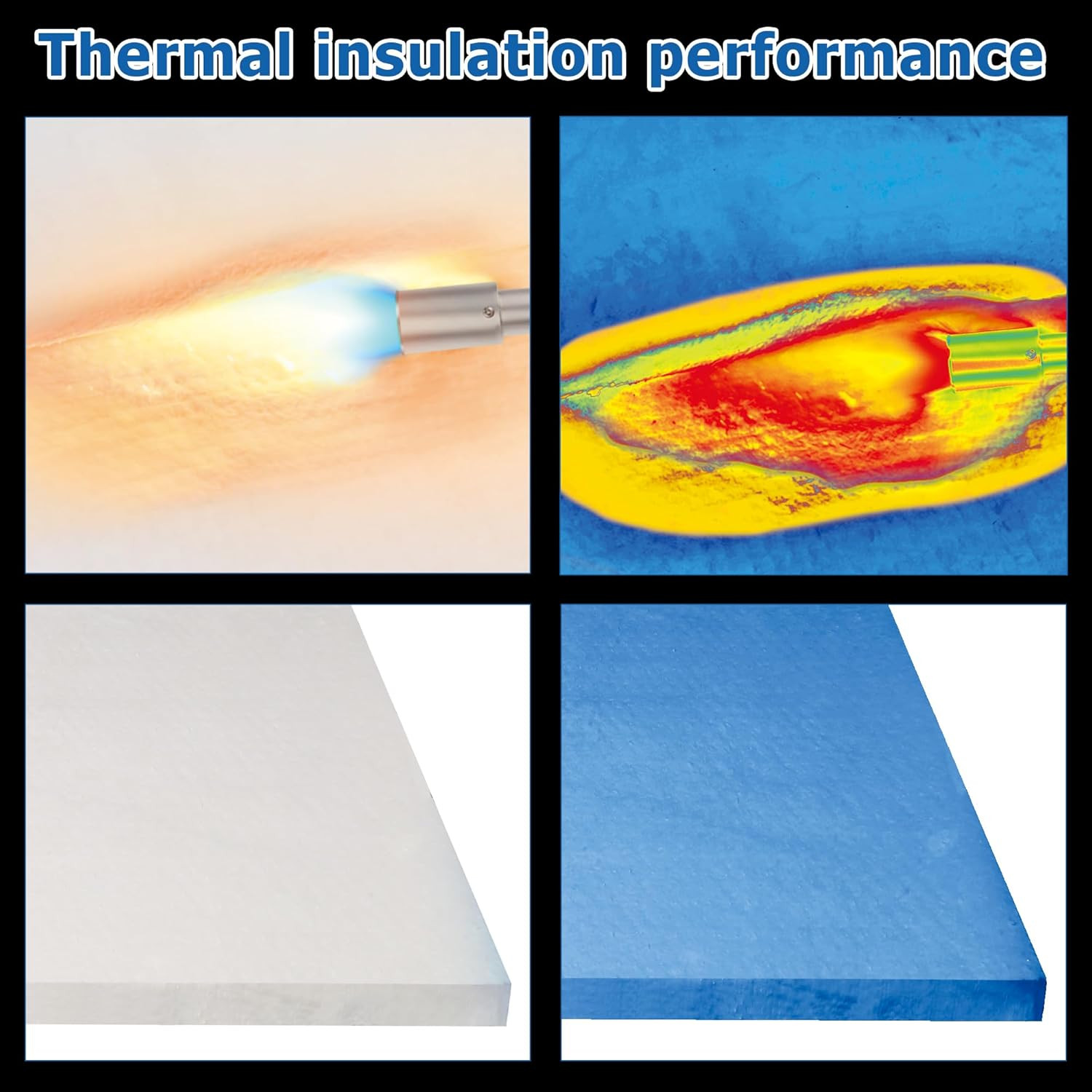 24″x16″x1″ Ceramic Fiber Insulation Blanket Fireproof & Heat Resistant Up to …
