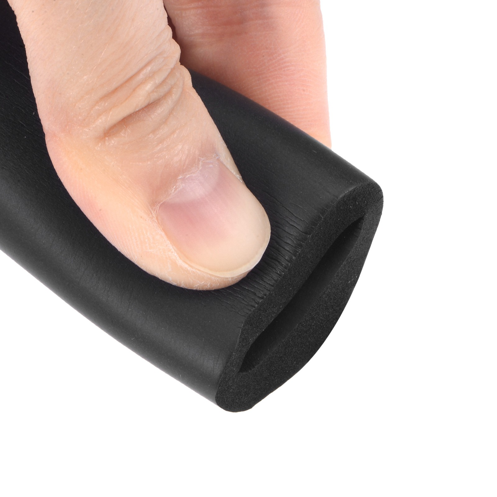 Foam Tubing for Handle Grip Support 5/8″(16mm) ID 26mm OD 1m Length Black