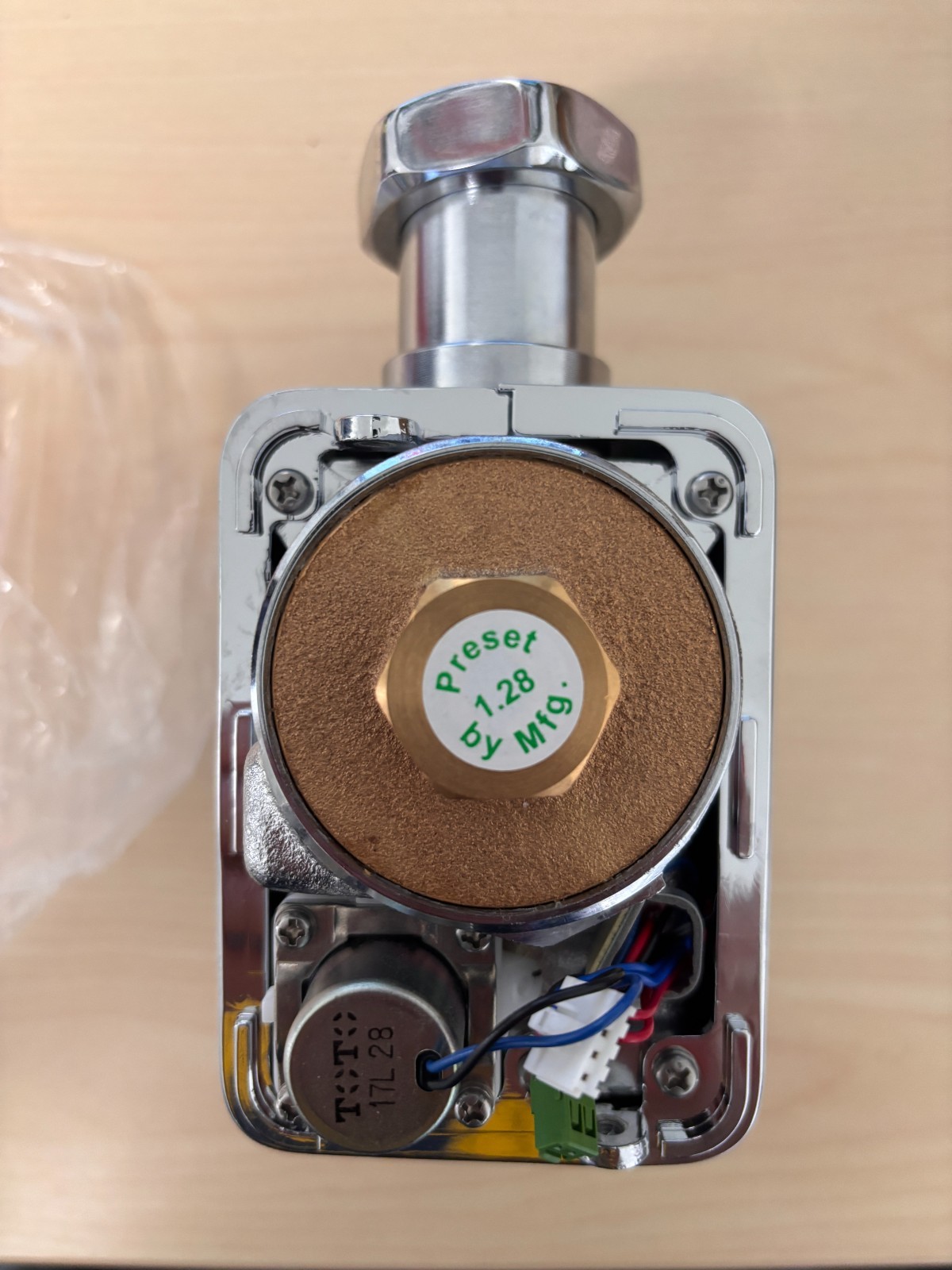 Brand New TOTO TET1LA#CP Automatic Flush Valve – Chrome Finish
