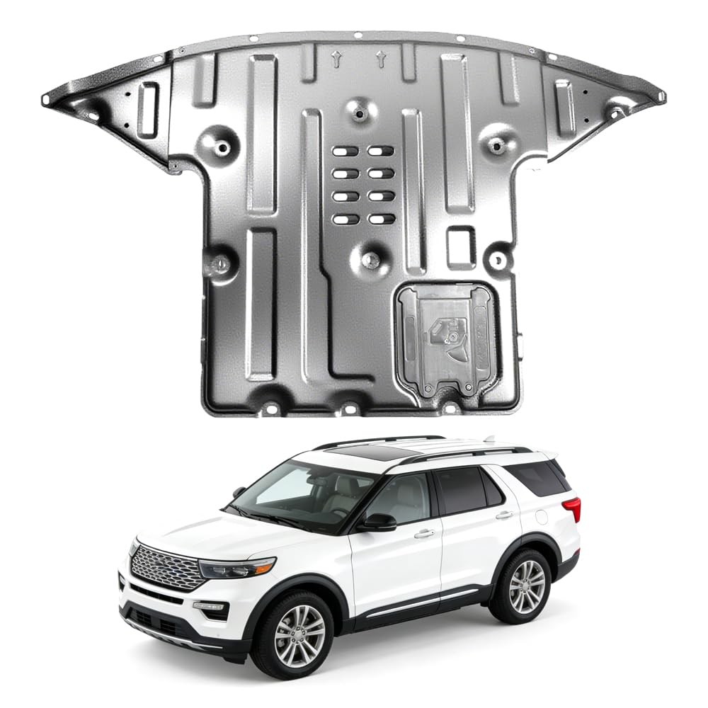 Alloy Steel Front Skid Plate for Ford Explorer 2020-2024 Heavy Duty Engine Guard
