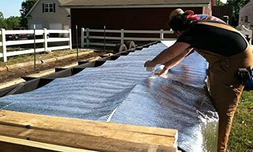 1000SQFT (5X200) REFLECTIVE FOAM CORE INSULATION BUILDING WAREHOUSE ROOF R8 6MM