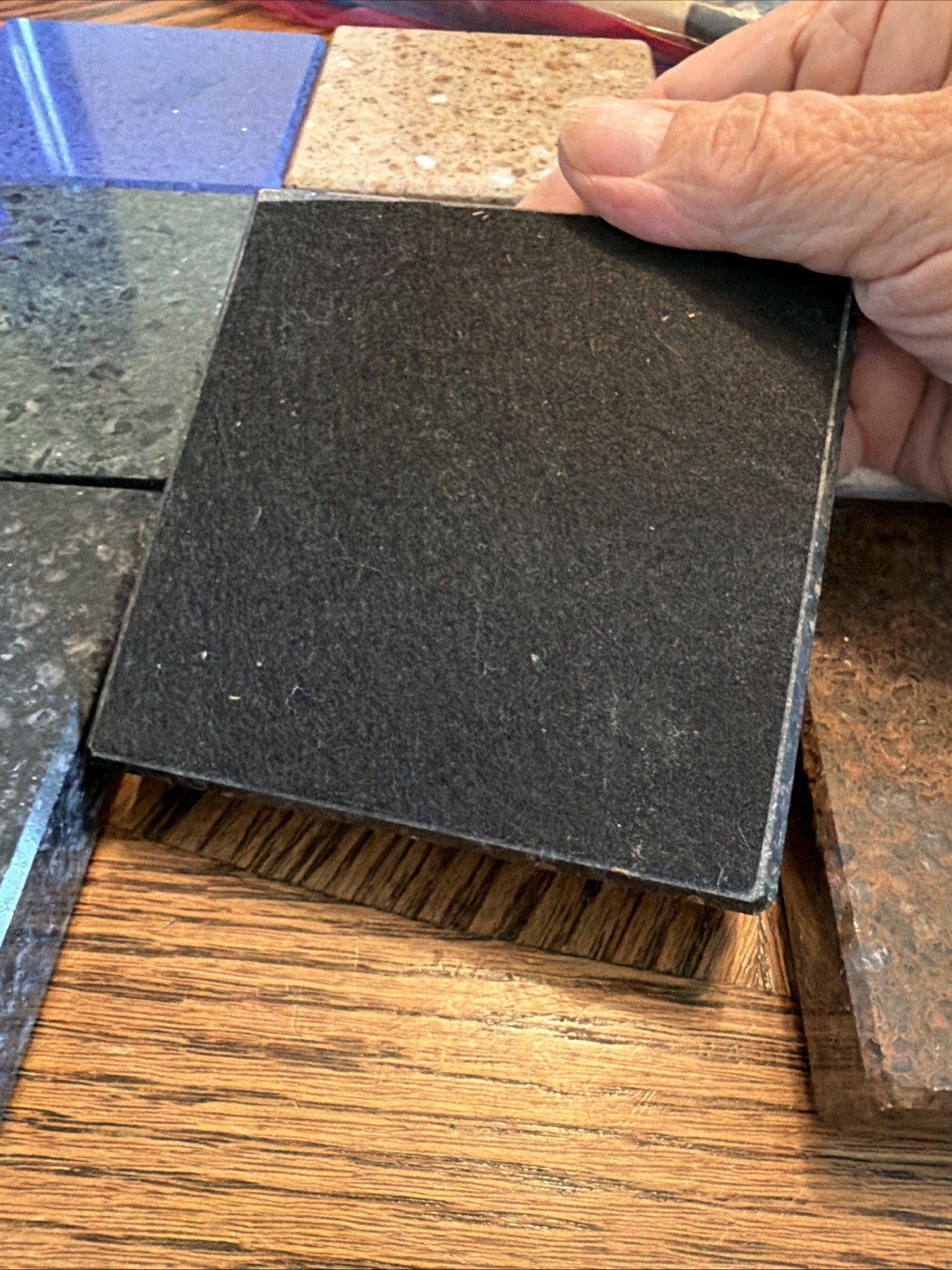 Granite Countertop Samples 4×4. Various Colors