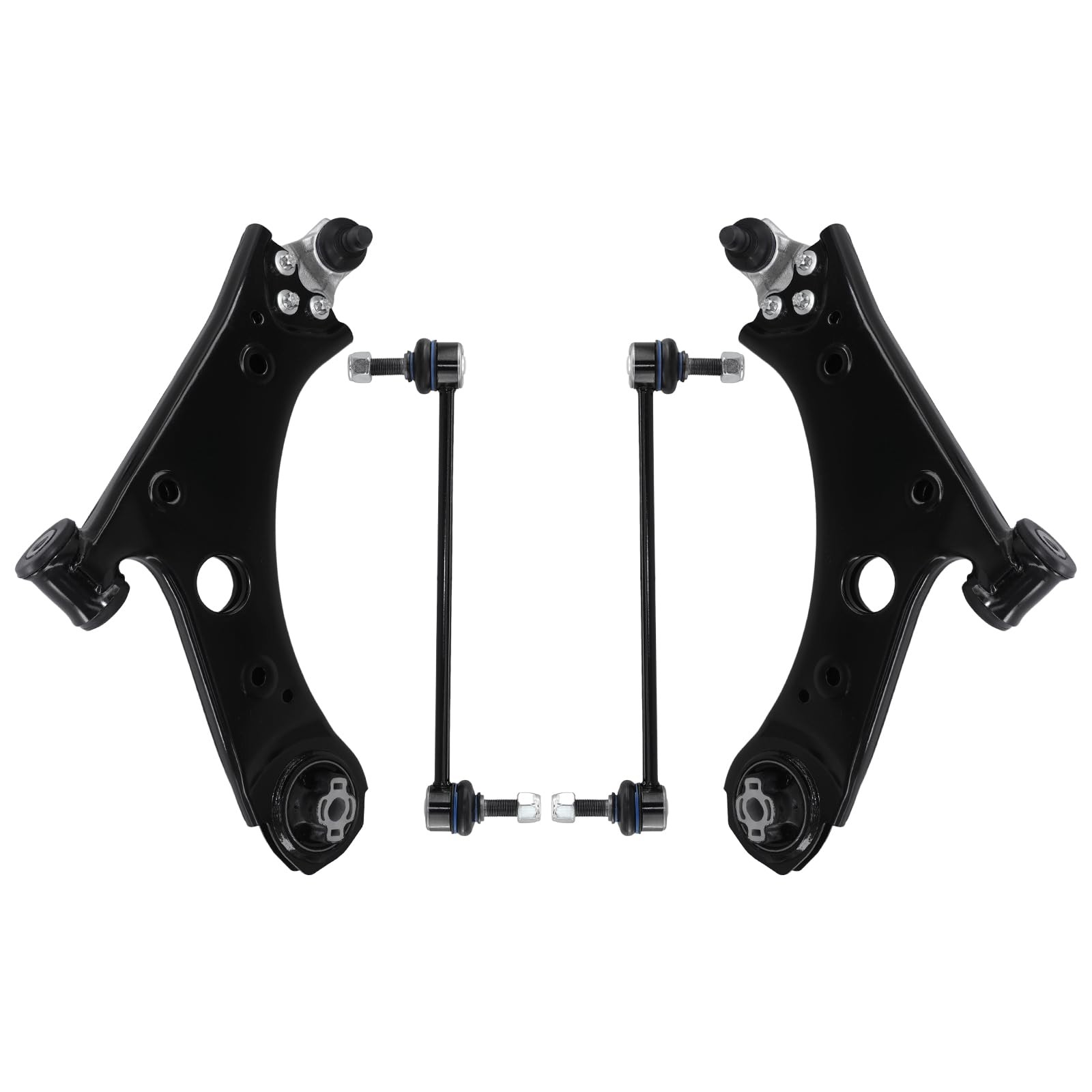 4Pcs Frt Lower Control Arm w/Ball Joint Sway Bar Link 15-21 Renegade 16-19 500X
