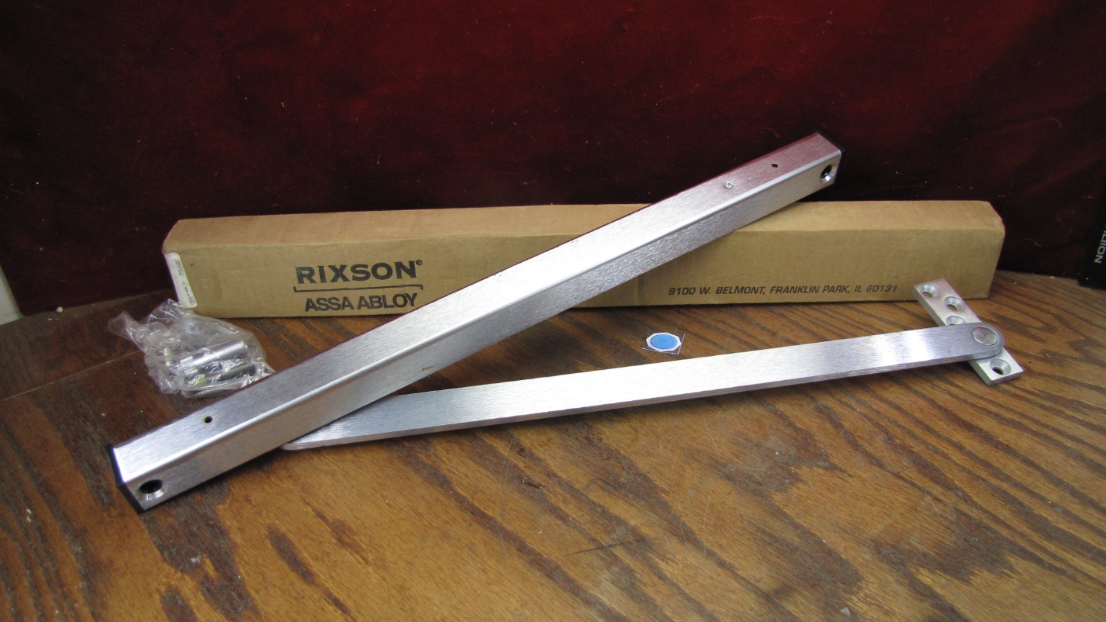 Rixson 9-336 Checkmate Heavy Duty Surface Mounted Door Stop & Holder Size 3 New