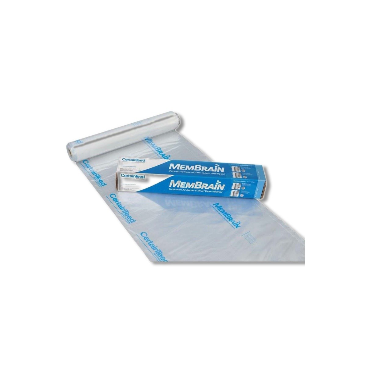 CertainTeed MemBrain 8 ft X 100 ft Air Barrier and Smart 833 sq ft 902008