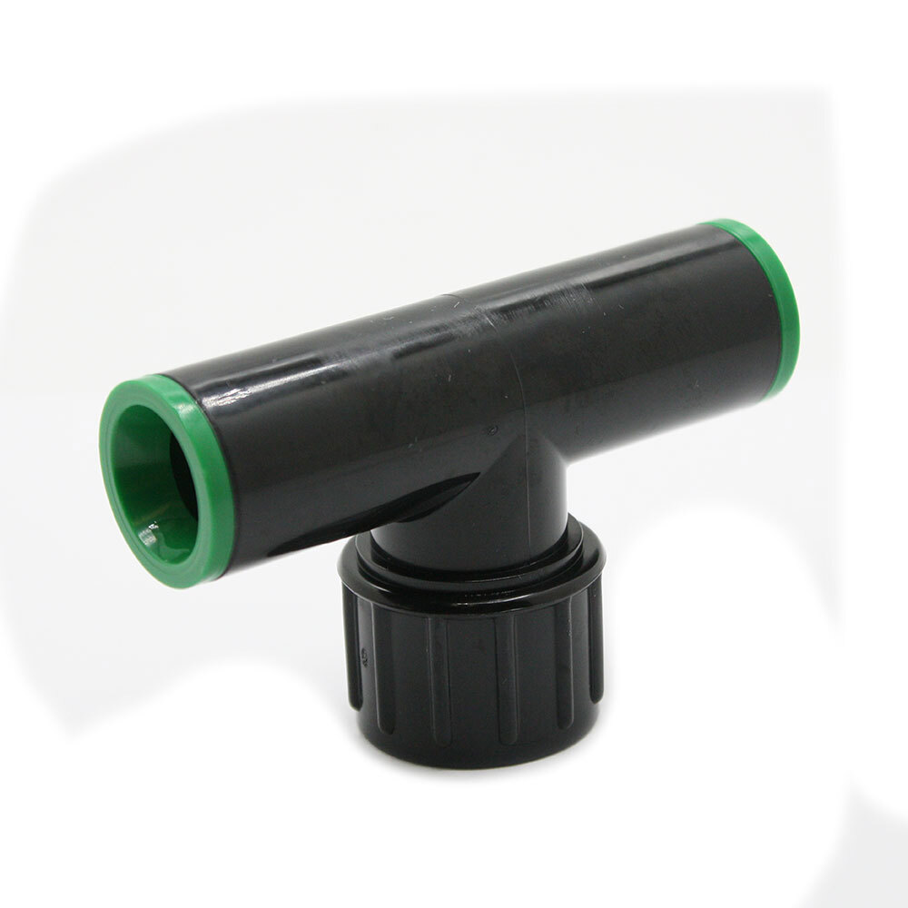 Thrifco 3/4 Inch Compression FHT Swivel Tee – Green – 6821306