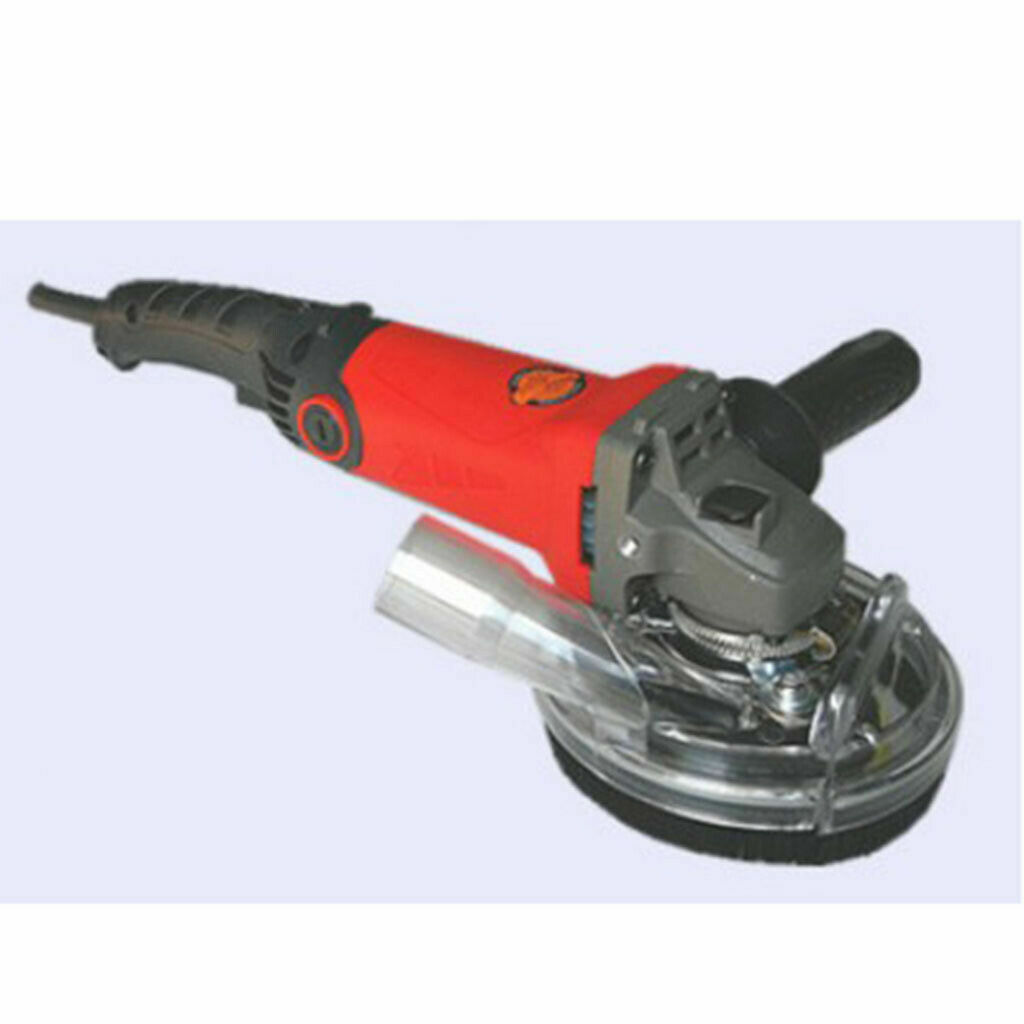 7″ Vacuum Dust Shroud Cover Black for Angle Hand Grind Grinder Polisher Tool