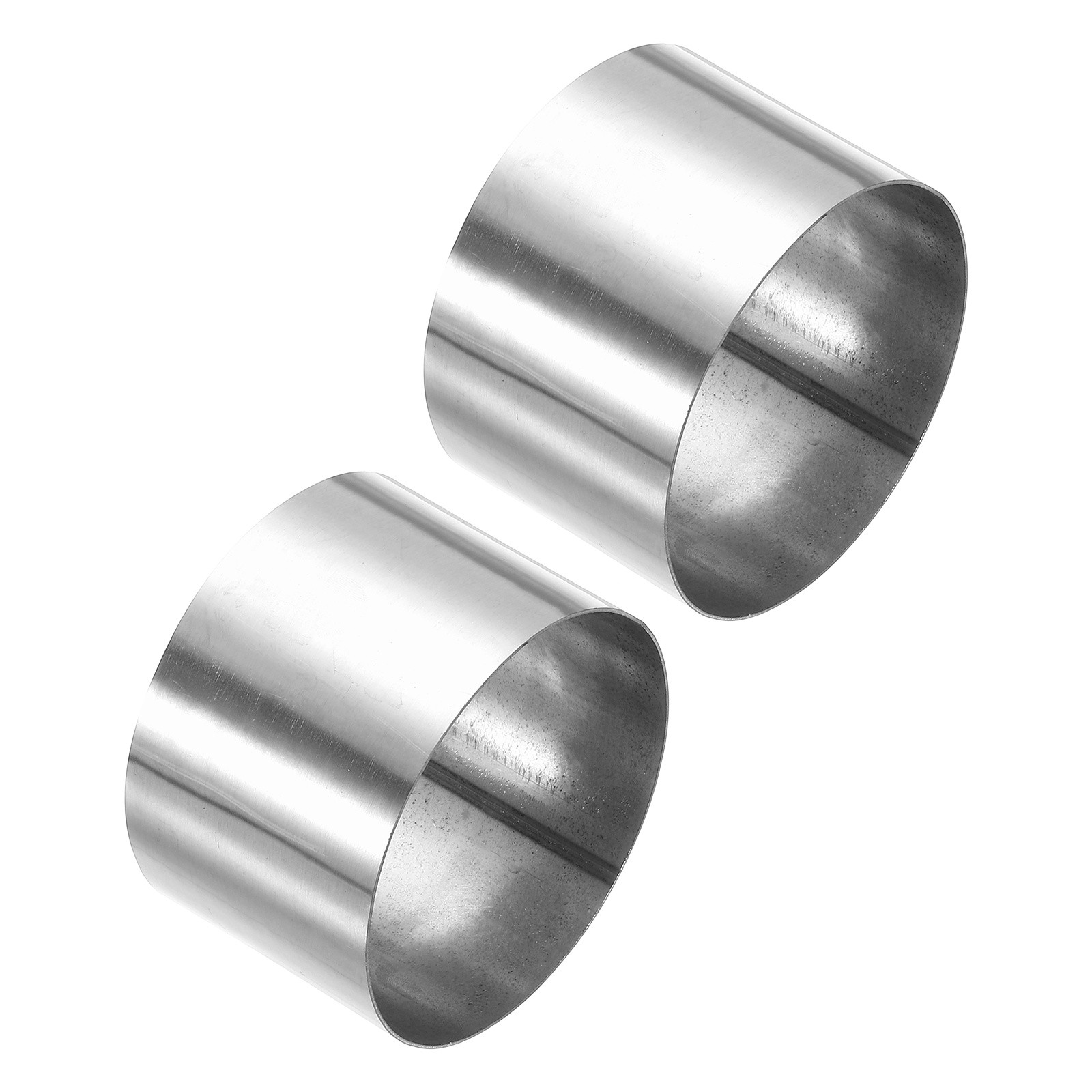 3 1/2″ (89mm) ID Pipe Fitting 2pcs 304 Stainless Steel Coupling Connector 60mm