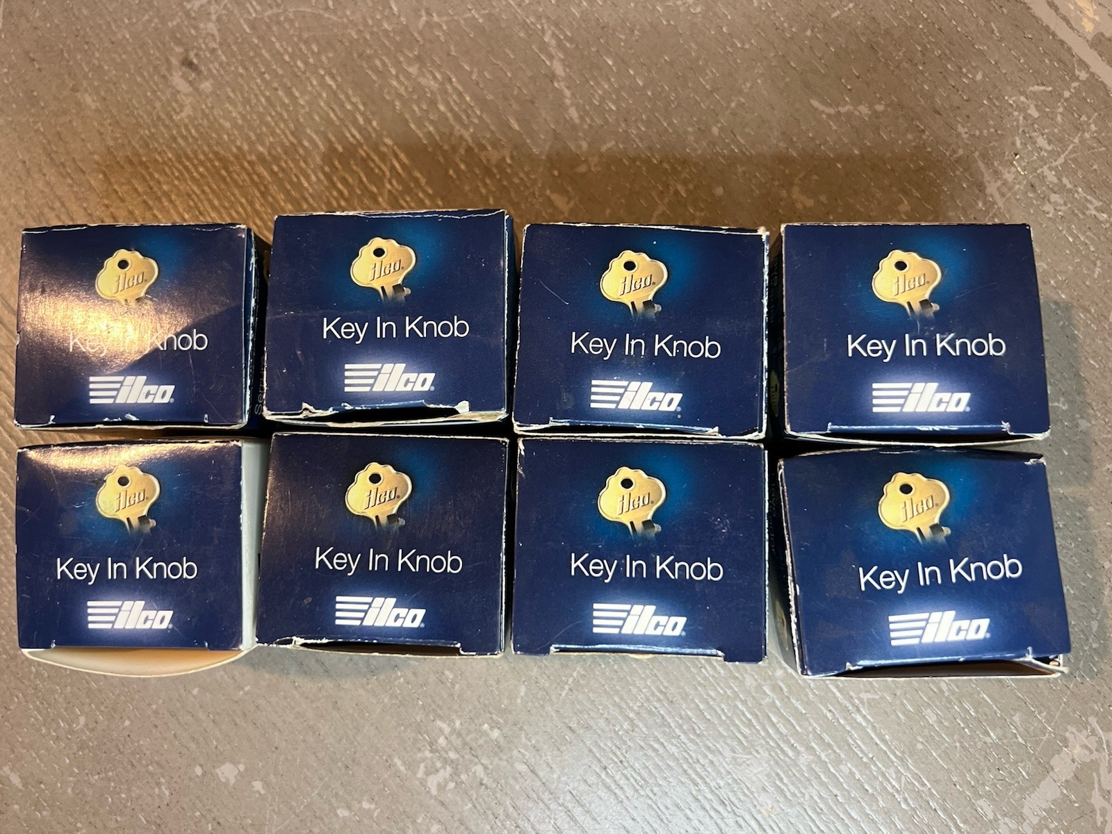 Lot of 8 Kaba Ilco Key In Knob Cylinders 15995SC-26D-KD Keyway SC New/Open Box