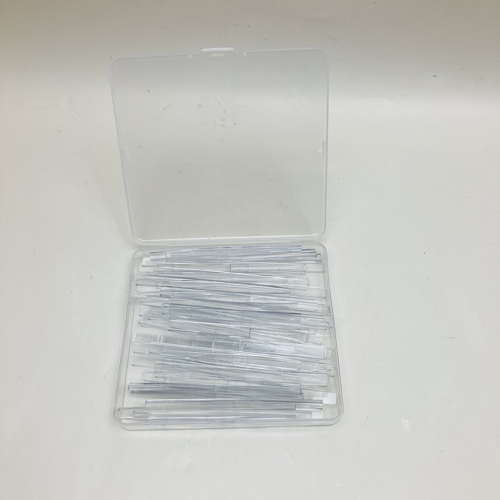 Innconee 100 Pcs 1/8″ x 1/4″ x 2″ Clear Setting Blocks for Glass Shower Glass