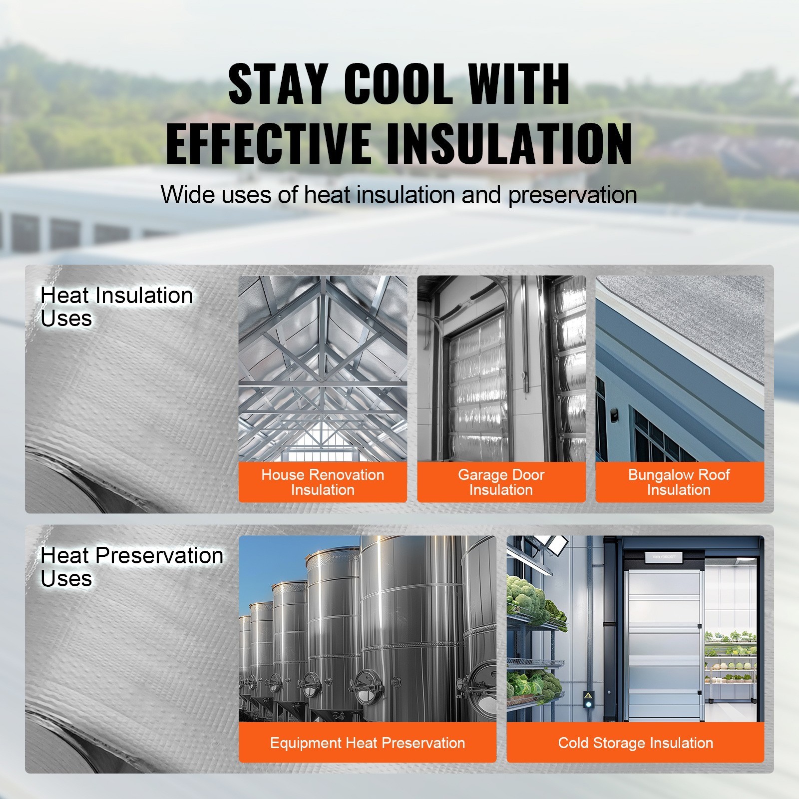 300SQFT Reflective Foil SAUNA Insulation Radiant Barrier (PURE ALUMINUM) 2FT W