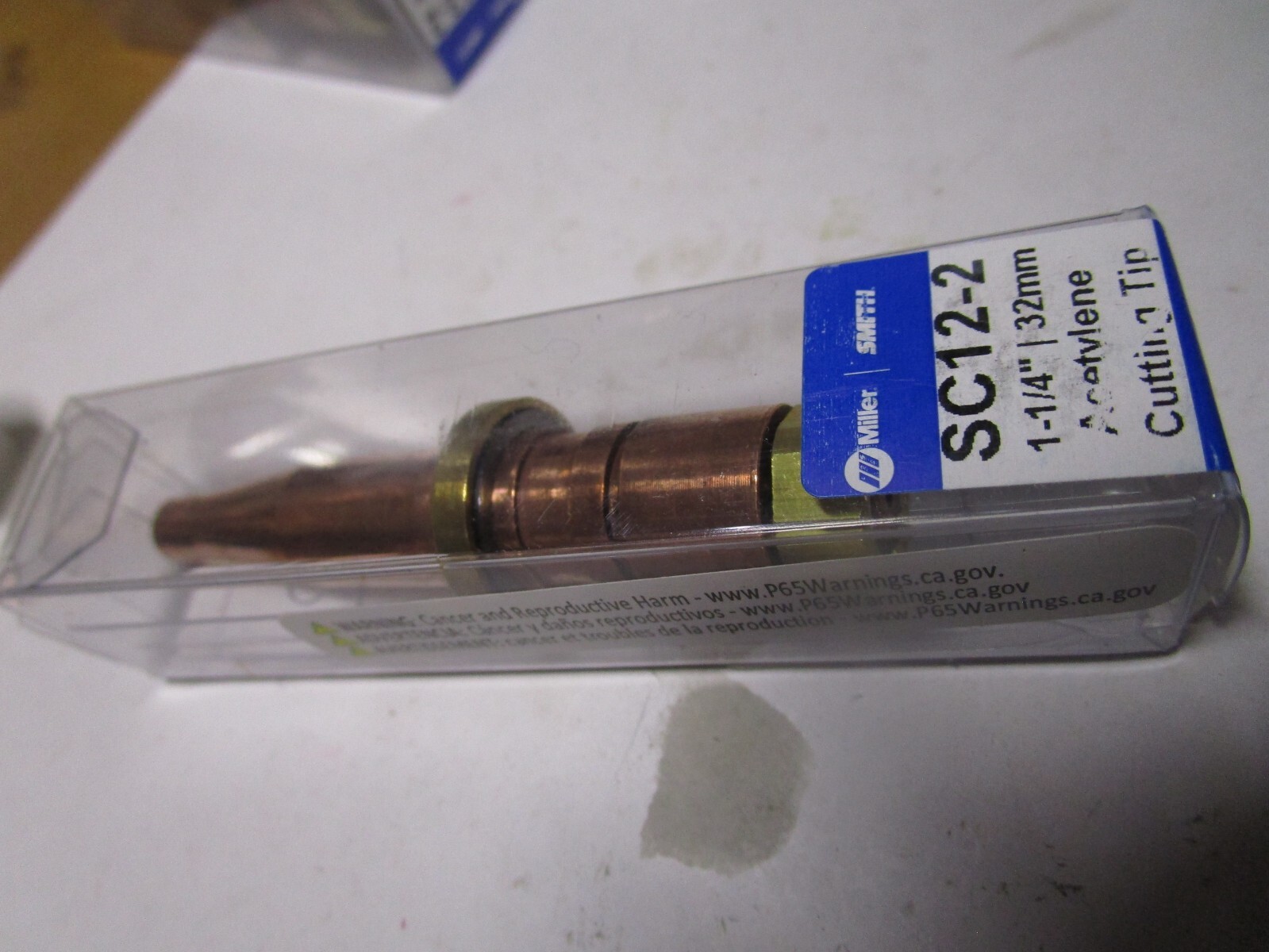 MILLER-SMITH EQUIPMENT SC12-2 Cutting Tip 3/4 To 1 1/4 Inch Thick