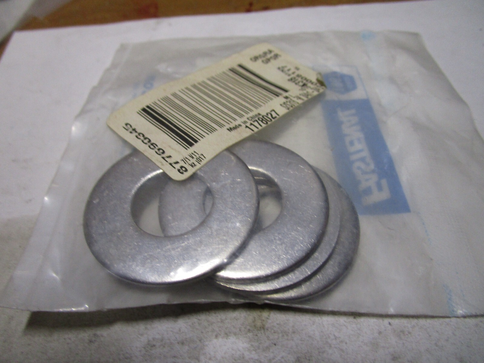 3/4″ 316 Stainless Steel Small OD Flat Washer QTY 5