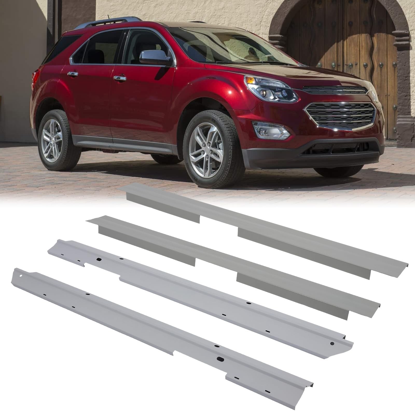 Inner Outer Rocker Panels Chevy Equinox GMC Terrain 2010-2017 Driver Passenger