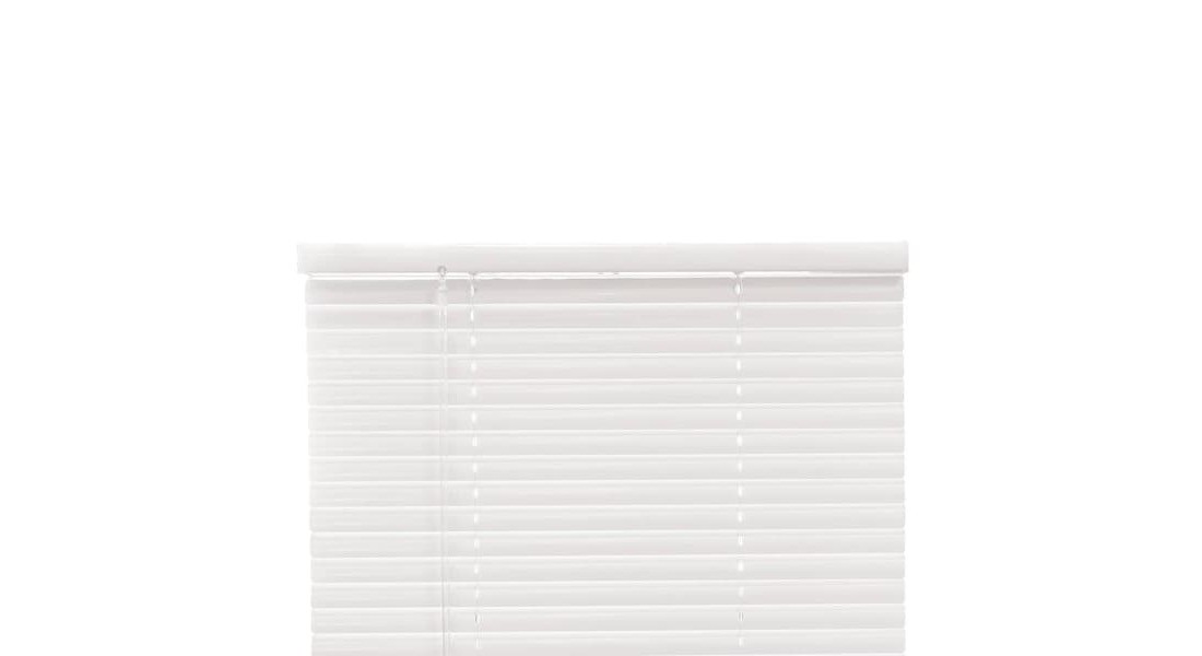 White Cordless Room Darkening Aluminum Mini Blind 1 in. Slats 28.5 in. W x 72 in