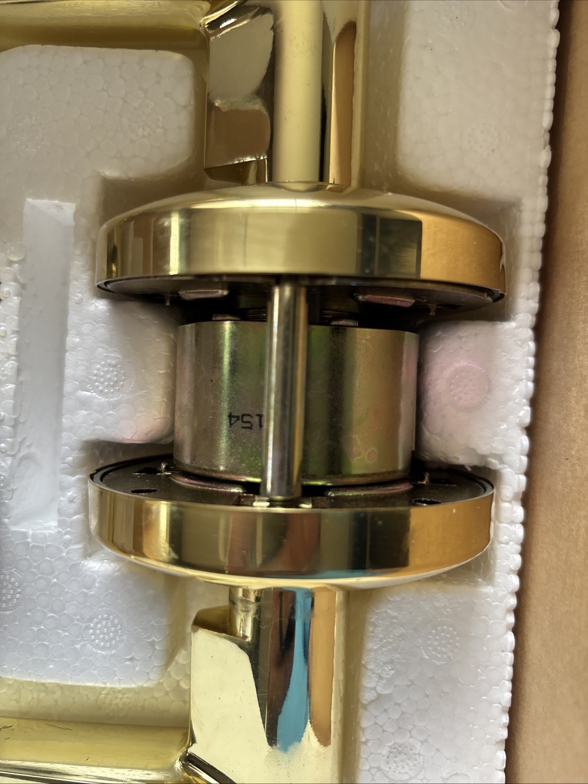 hager 3553 2-3/4″ us3 wtn scc kd asa entry Lever Gold Commercial Grade 2