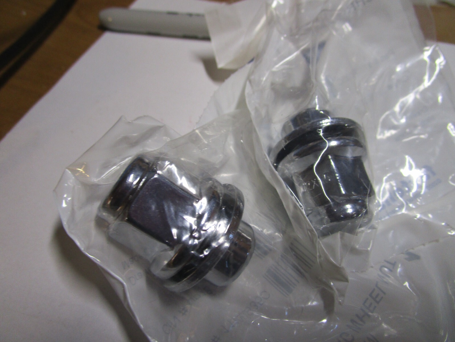 M12-1.50 x 37mm Chrome Mag Wheel Nut QTY 2