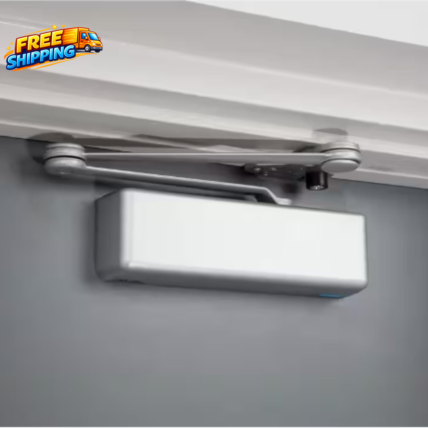 4041 Heavy Duty Automatic Door Closer Adjustable for Doors 40-330Lbs