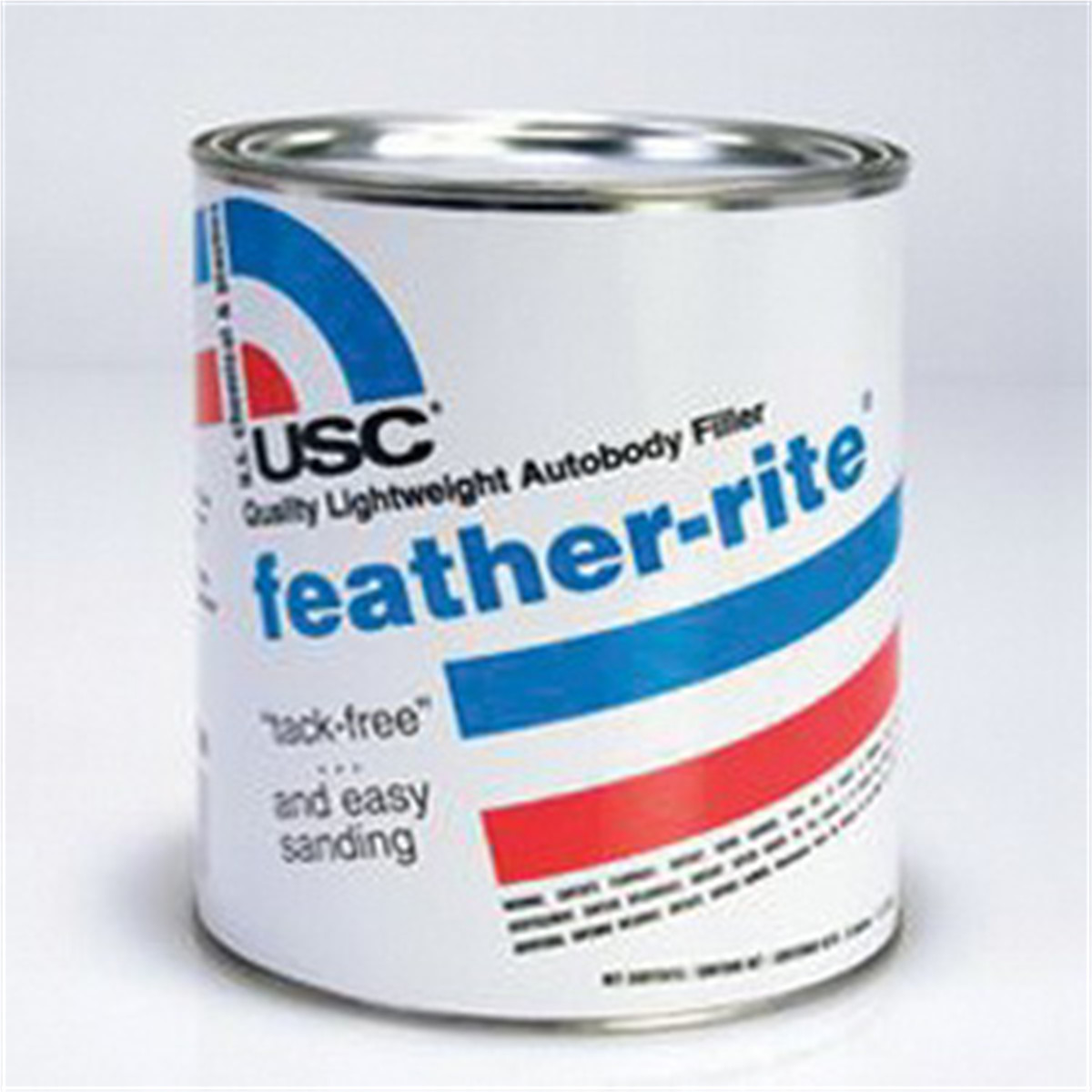 USC.21335 US Chemical FEATHER-RITE 21335 Lightweight Autobody Filler, 1 qt, Off