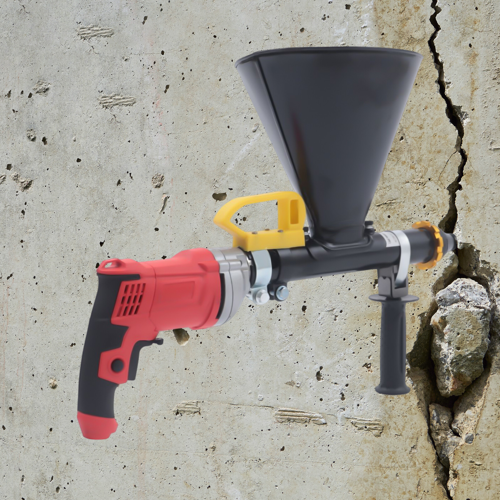 Electric Grouting Gun Mortar Pointing Gun Cement Joint Filling Applicator 750W
