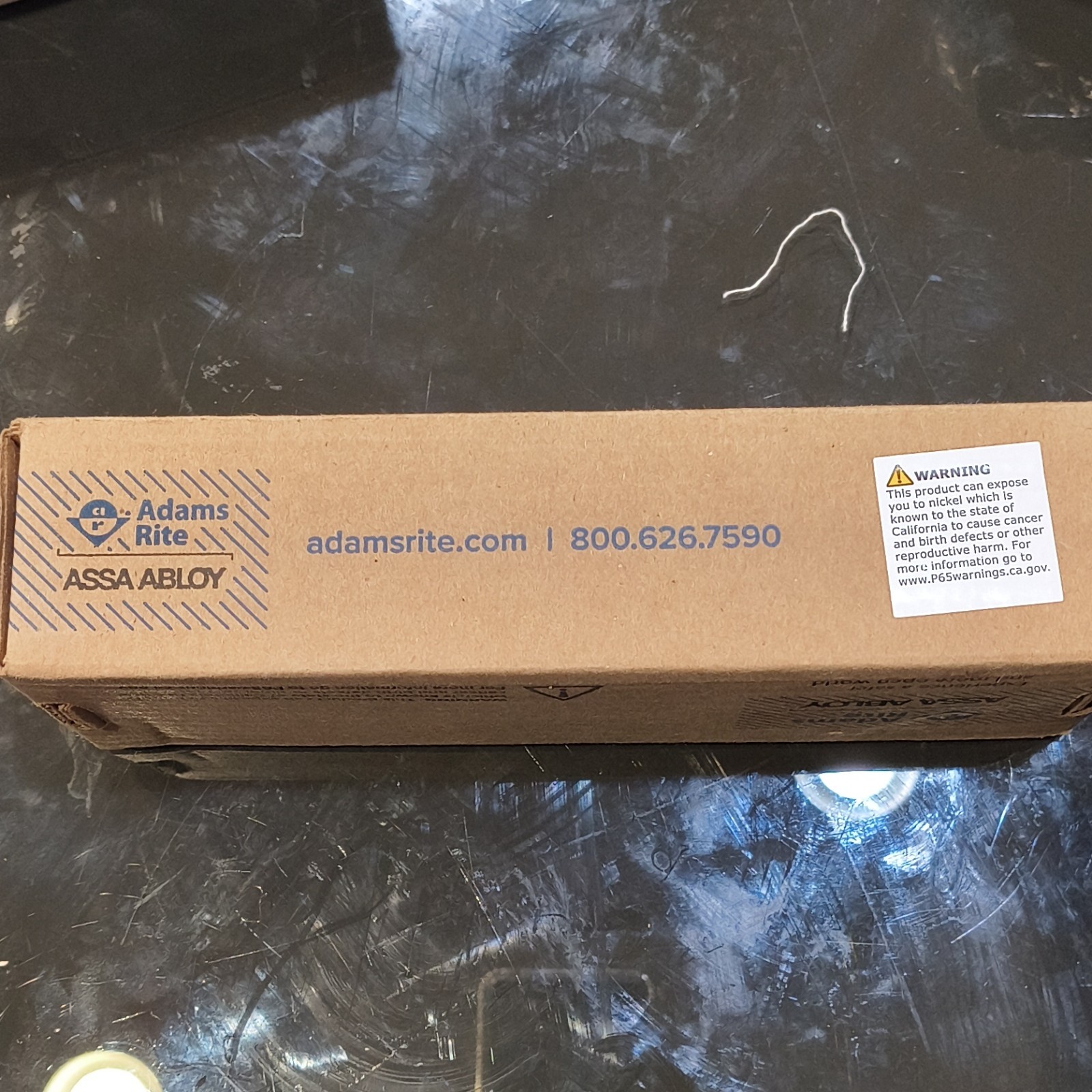 Adams Rite ASSA ABLOY Commercial Silver Metal Door Lock w/ 4902-01-630 Strike