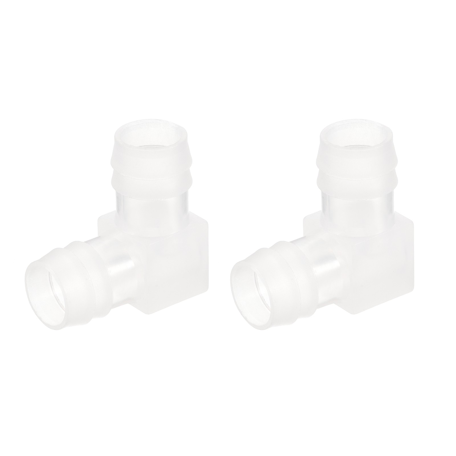 5/8″ 90 Degree Elbow Hose Barb, 2pcs L-Shaped for Fish Tank Pond Air Line