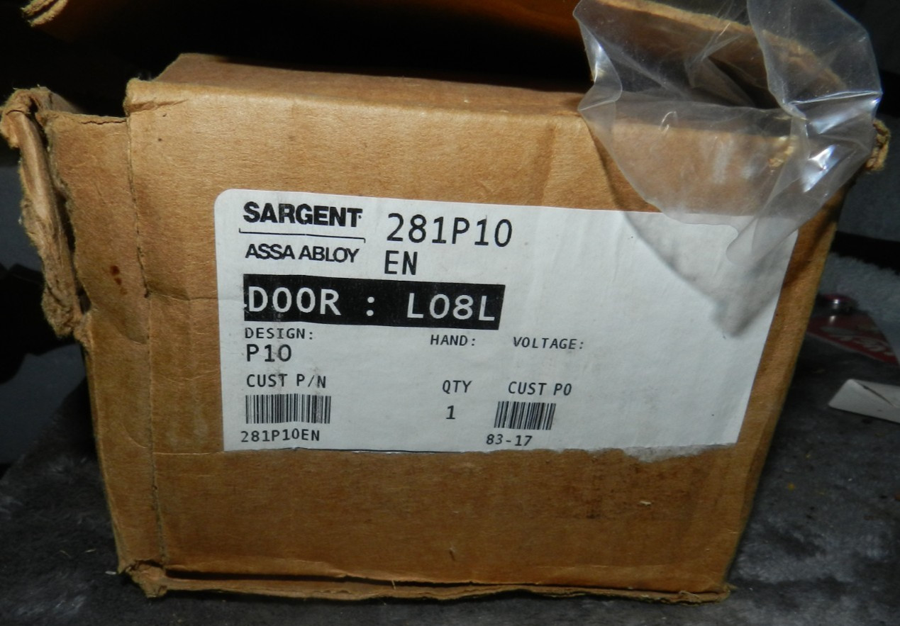 SARGENT ASSA ABLOY 281-P-10 Commercial Hydraulic Door Closer NEW