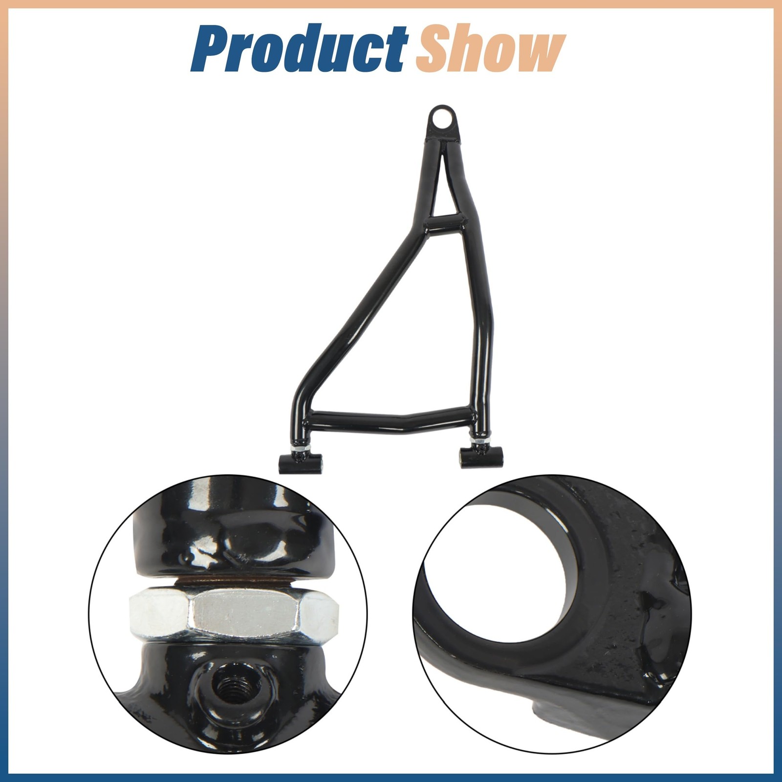 Black High Clearance Lower A Arms Replacement for Polaris RZR XP 1000 2014-2023