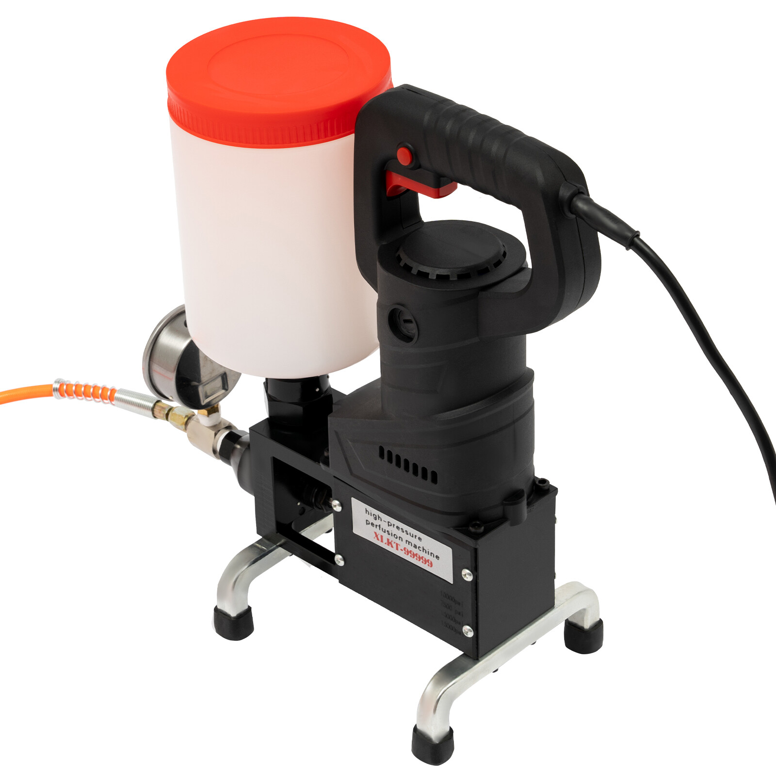 Electric Grouting Machine High Pressure Grouting Injection Pump 0-10000PSI 110V