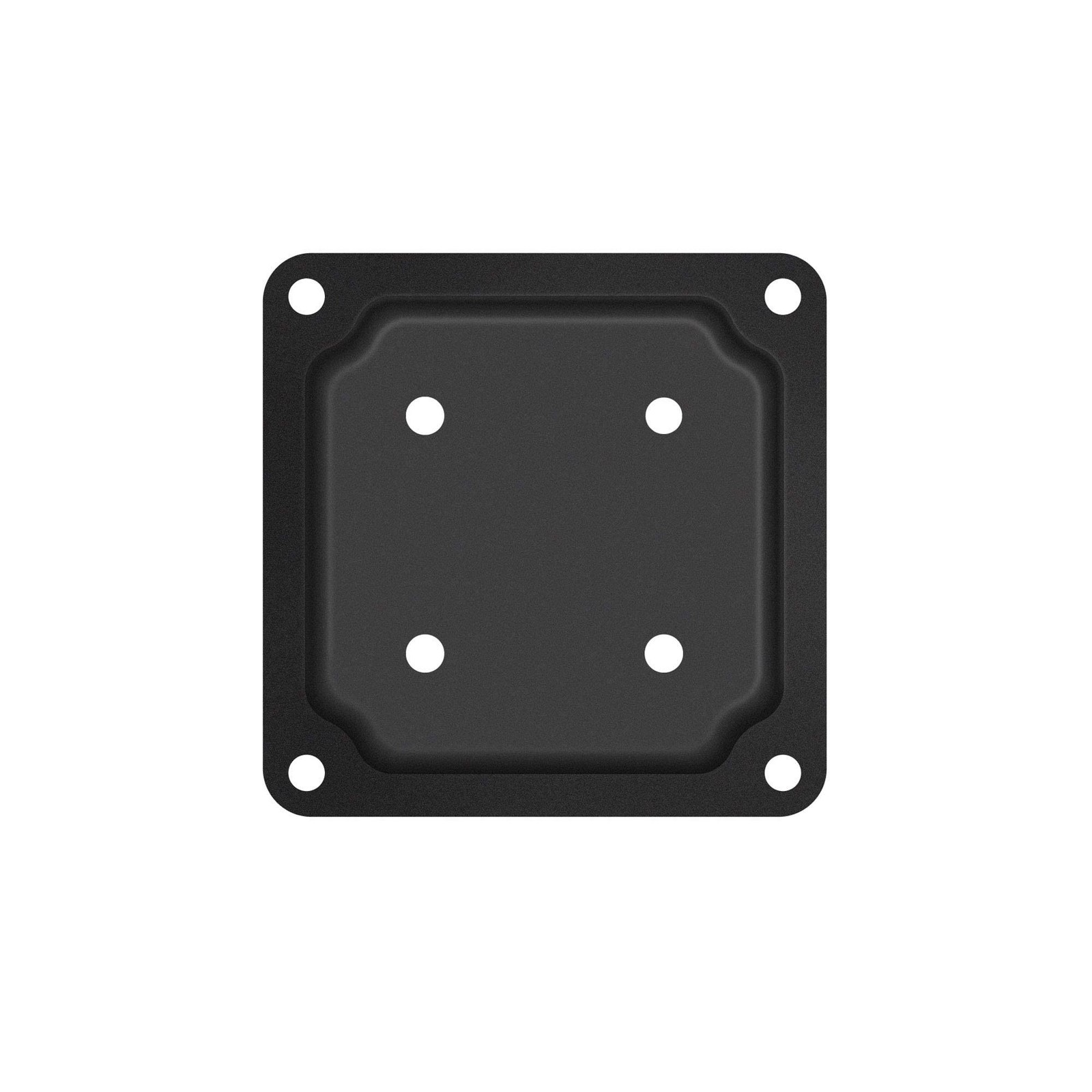 Nuvo Iron WPCP4B Black 4″ x 4″ Wood Post Plate Connector