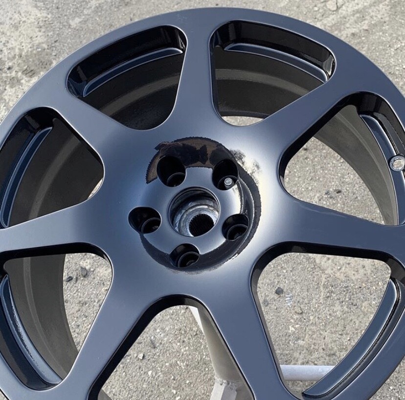 MIRROR GLOSS CARBON BLACK Powder Coating Paint, 1lb/0.45kg