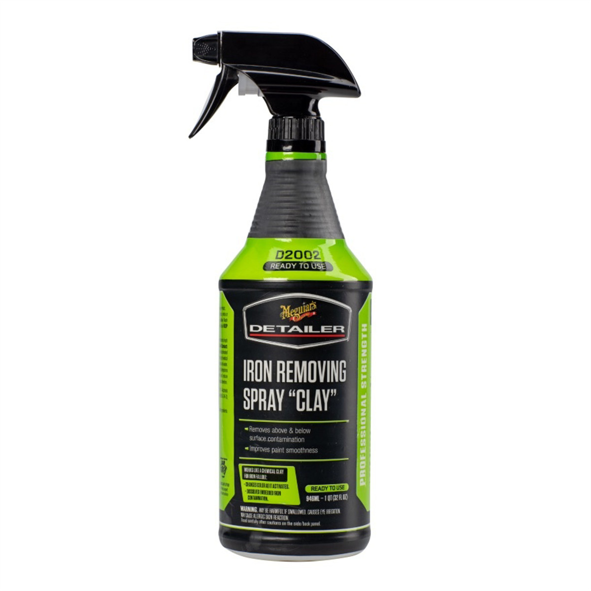 Meguiars Detailer DRTU200232 Iron Removing Spray Clay, 32 oz MIR.DRTU200232