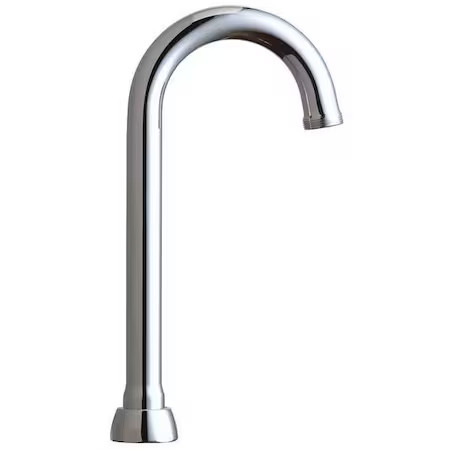 Chicago Faucet Gn1ajkabcp Spout, Brass, Fits Chicago Faucets