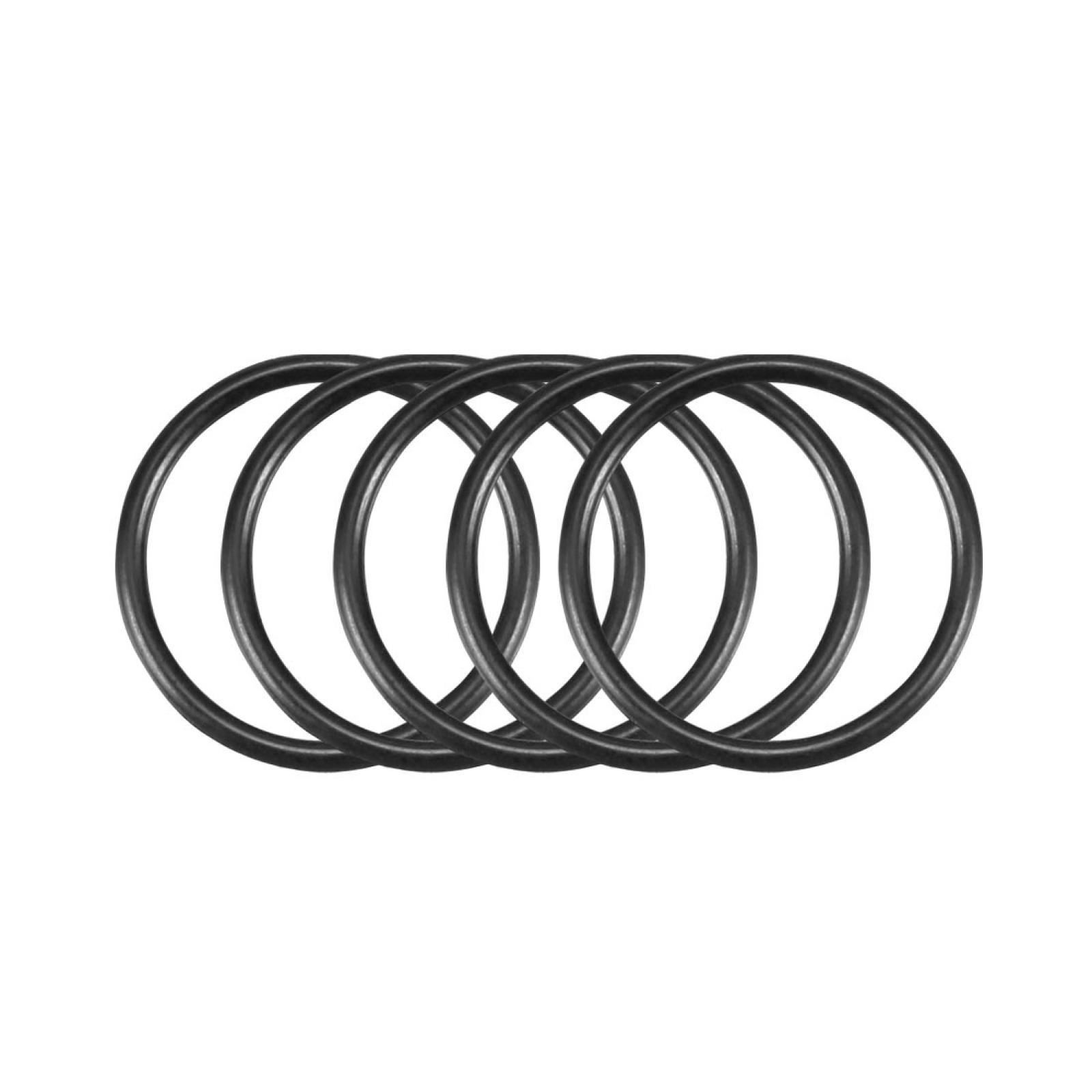 50Pcs Black 13mm x 1mm Nitrile Rubber O Ring NBR Oil Sealing Grommets