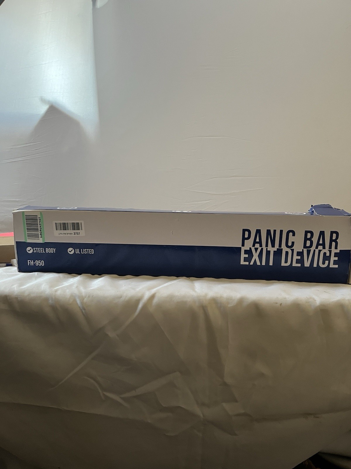 FORTSTRONG Commercial Push Panic Bar Exit Device Silver Keyed FH-950
