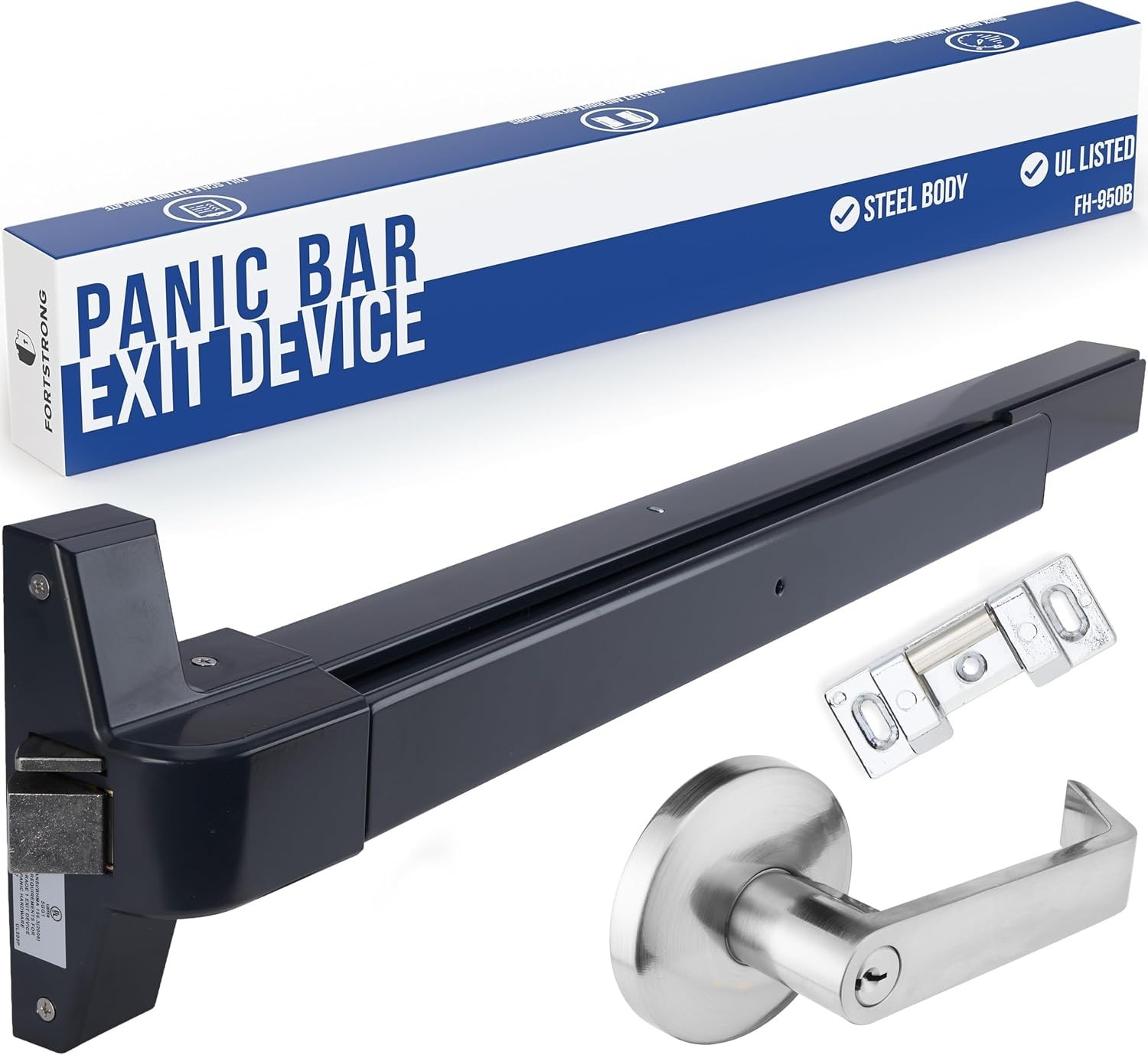 FORTSTRONG Panic Bars for Exit Doors Push Bar