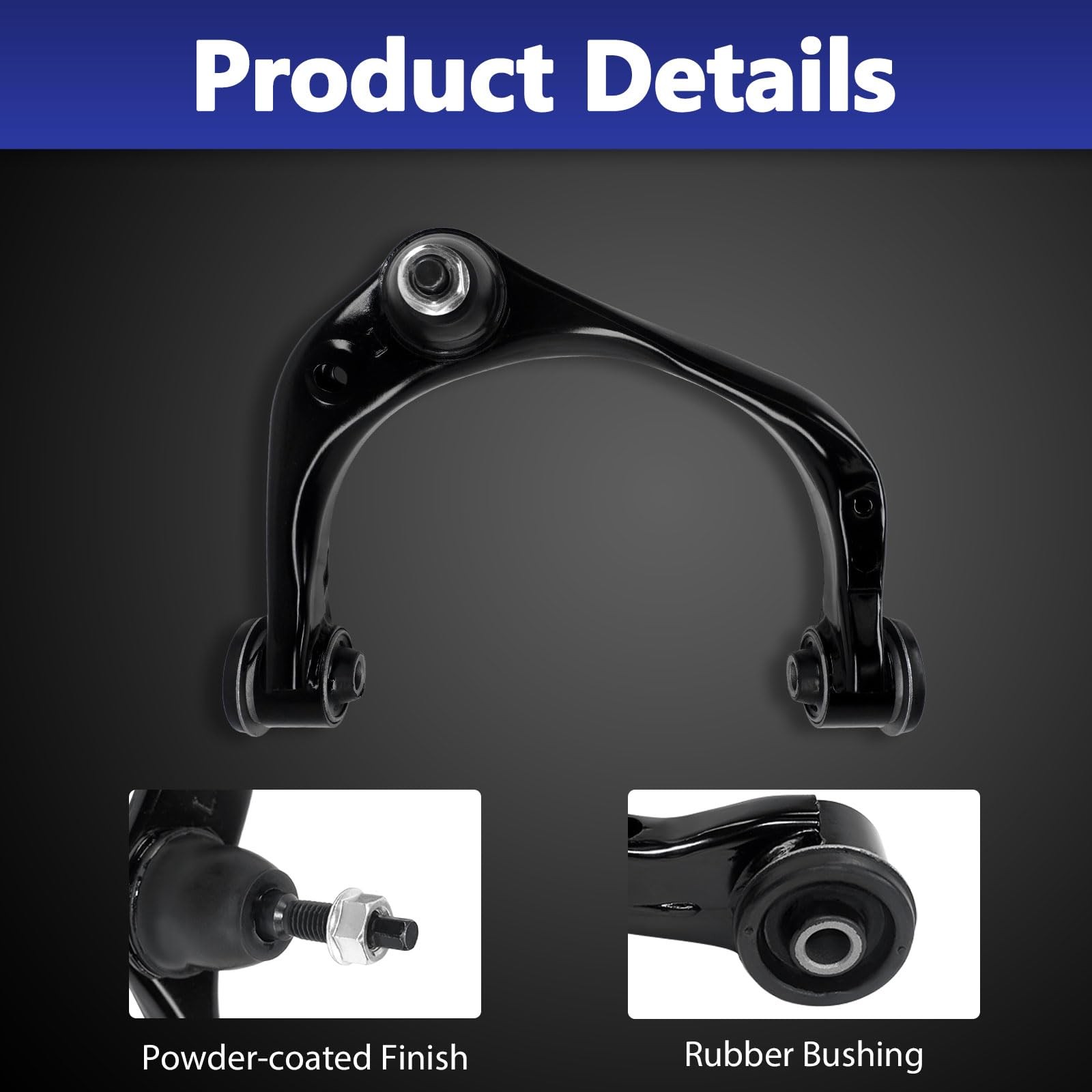 10Pc Control Arm w/Ball Joint Sway Bar Tie Rod Kit for 15-20 F150 Expy Navi 2WD