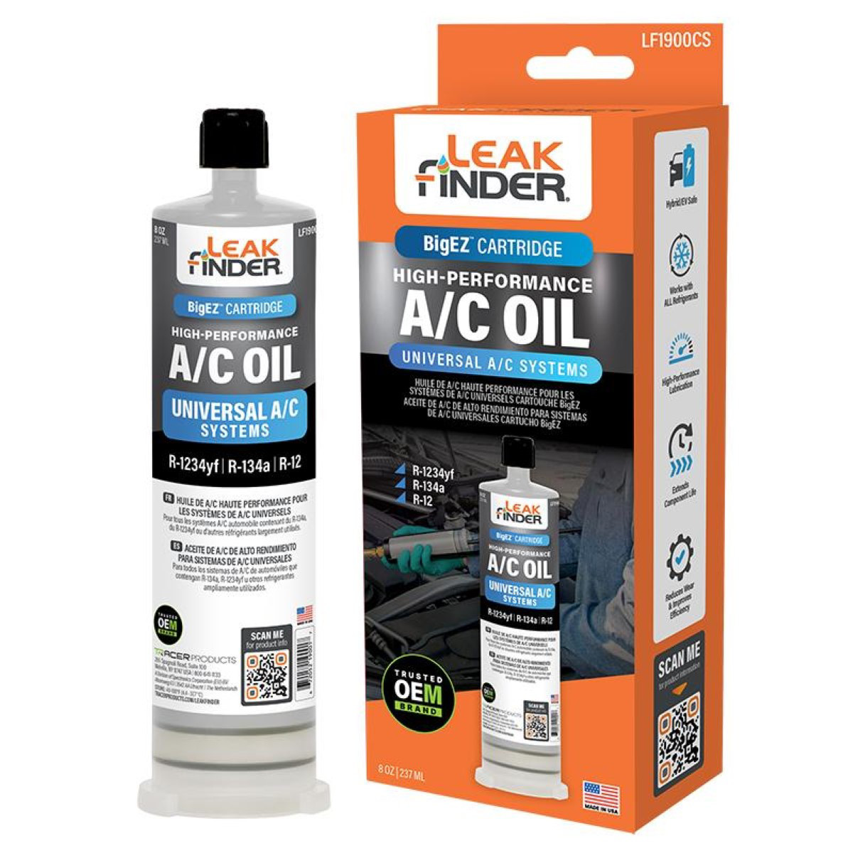 Tracer Products A/C Oil Universal A/C Systems LF1900CS