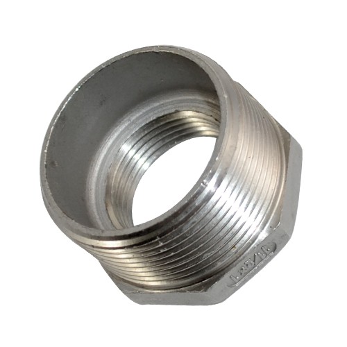 Multi Size M/F HEX bushing Reducer adapter NPT threaded SS 304 Pipe fitting