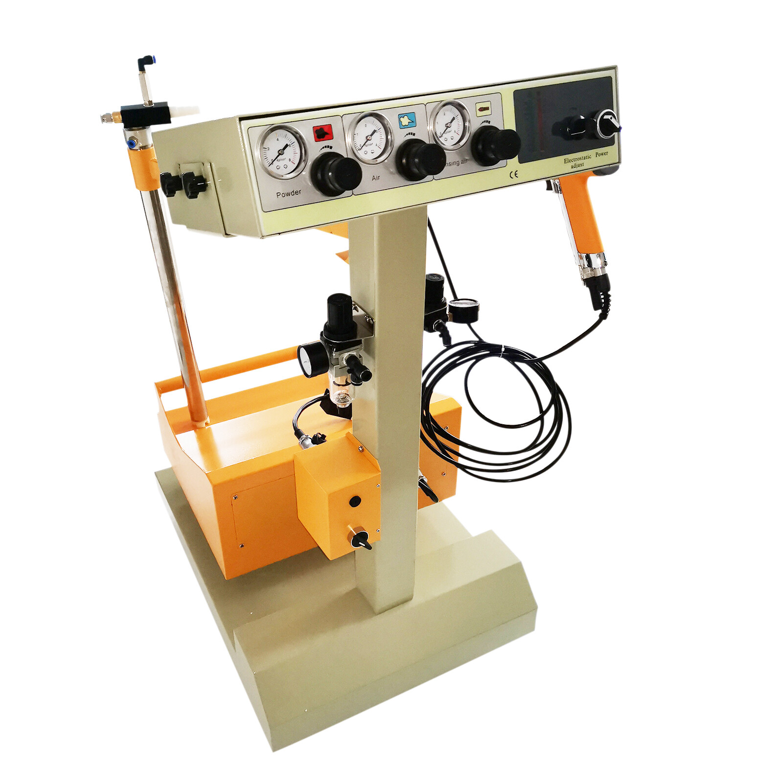 Paint System Spray Machine Electrostatic Powder Coating Spray Gun 110V New