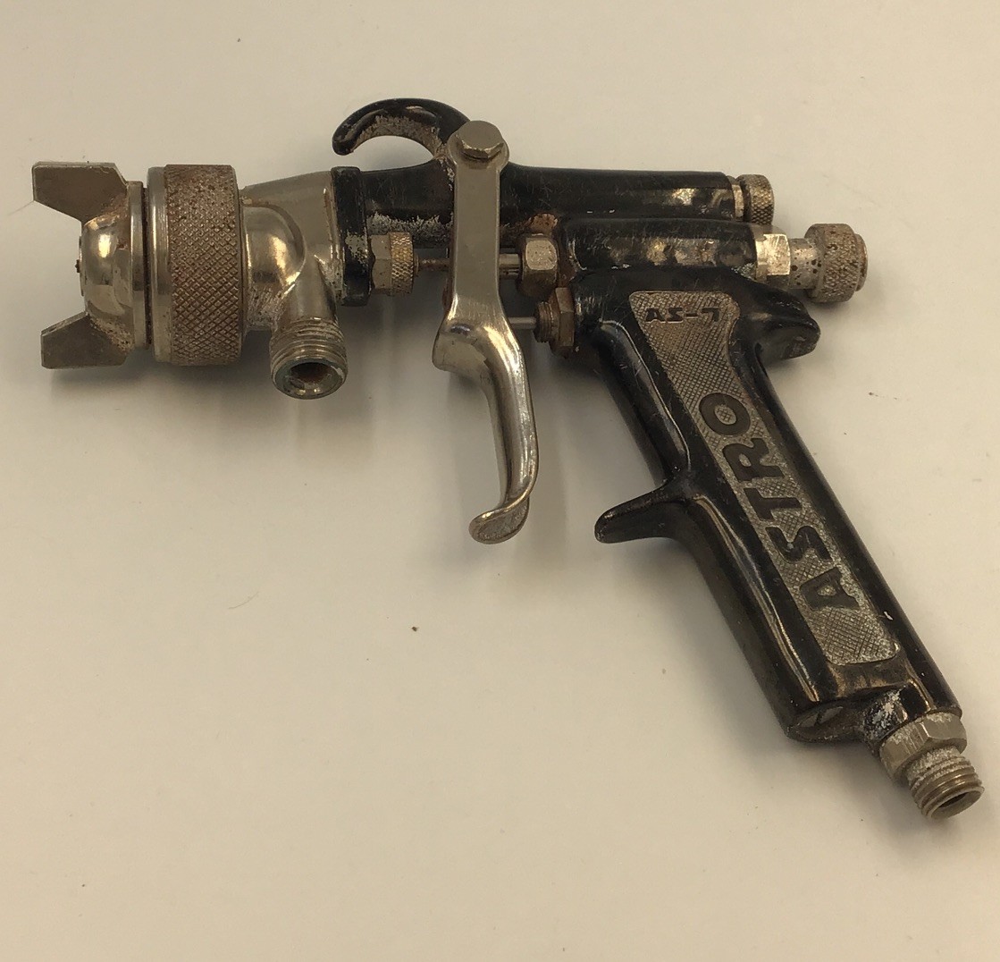 Astro AS-7 Pneumatic Paint Spray Gun (Parts /Restoration)