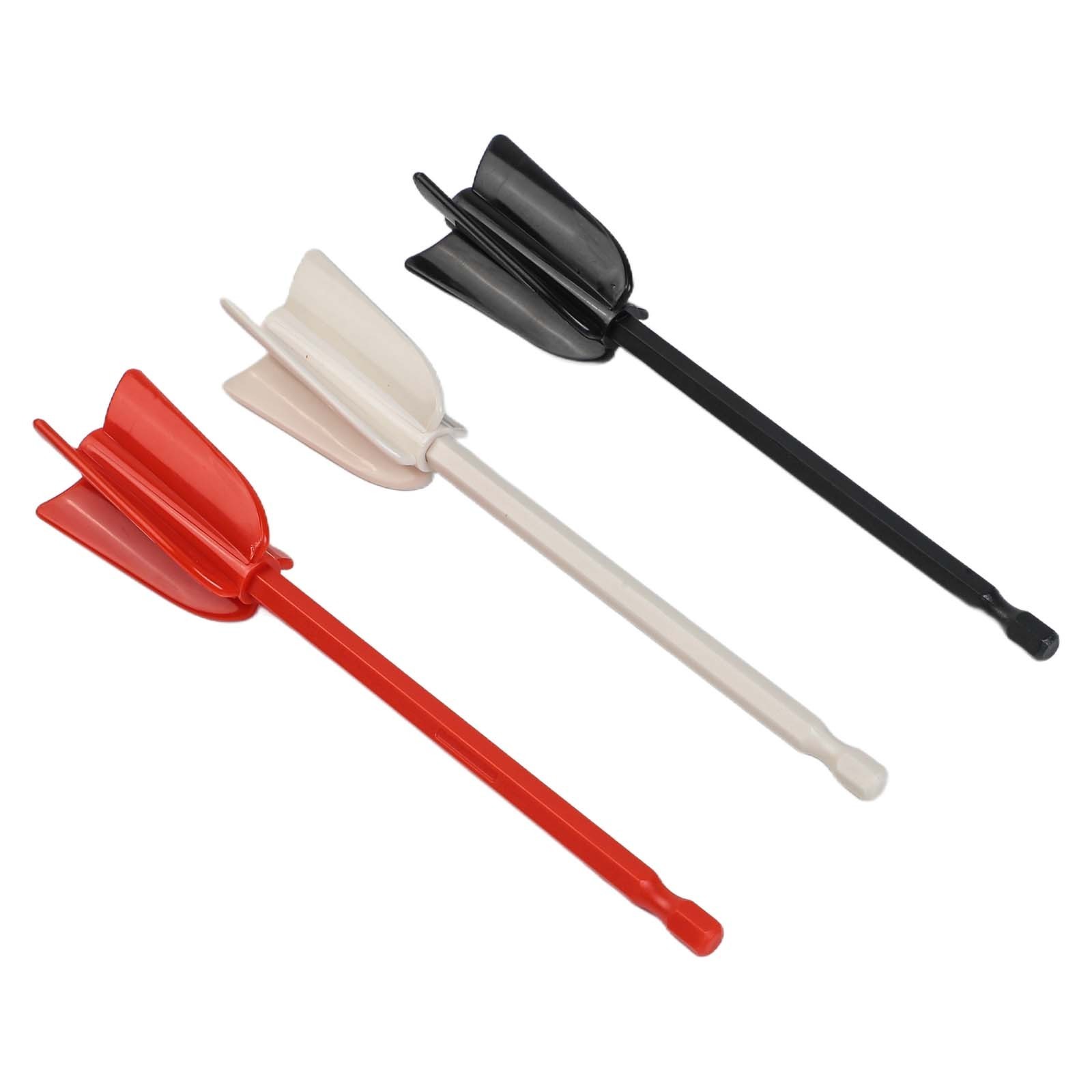 6PCS Mixer Attachment Drill For Resin,Epoxy Mixer Mixing Rod Drill Whisk Stirrer