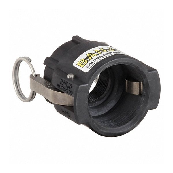 Banjo 200D Cam & Groove Coupling, Type D, 2 In Coupling, 2 In Hose Fitting, 2