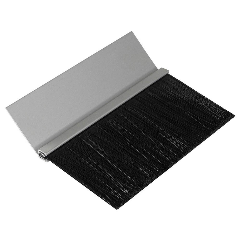 AMERICAN GARAGE DOOR SUPPLY BN41783-12 Brush Seal,Nylon,3 in L,12 ft W, Black 11